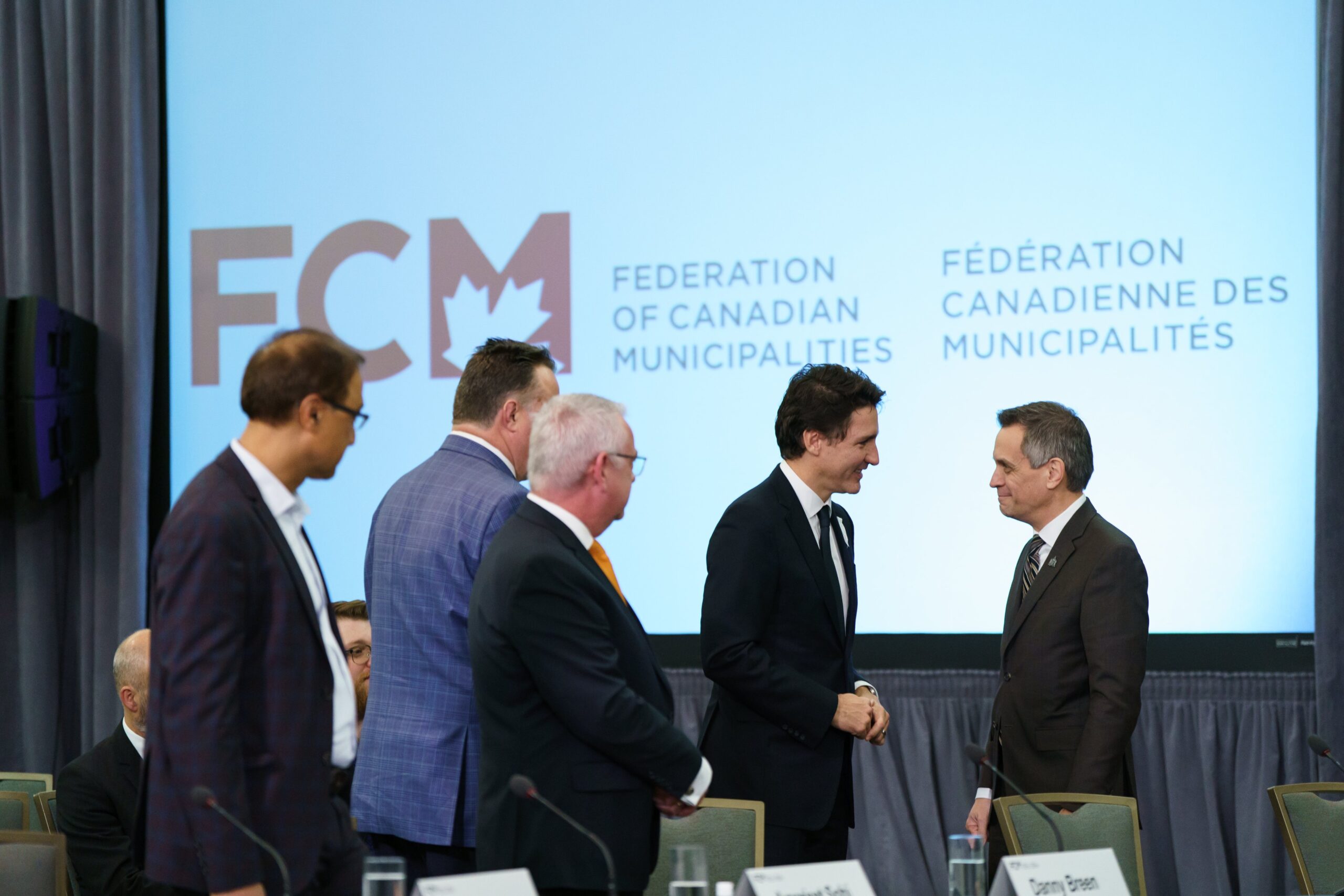 Prime Minister Justin Trudeau meets with the Federation of Canadian ...